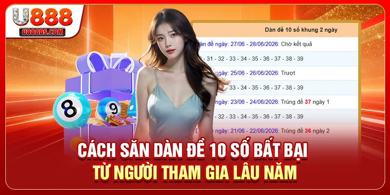 Cách Săn Dàn Đề 10 Số Bất Bại Từ Người Tham Gia Lâu Năm