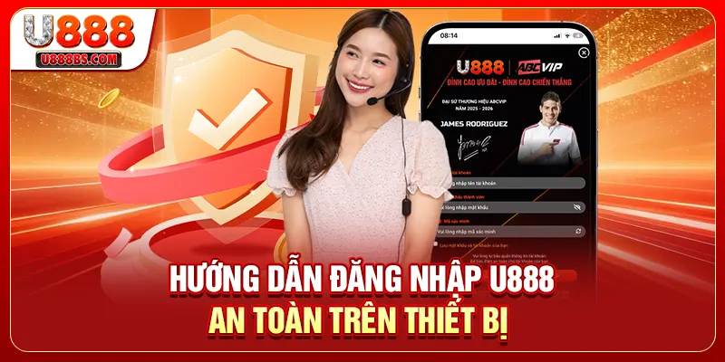 Hướng dẫn đăng nhập U888 an toàn trên thiết bị