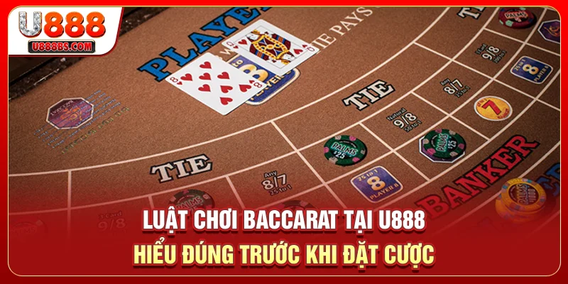 Luật Chơi Baccarat Tại U888 - Hiểu Đúng Trước Khi Đặt Cược