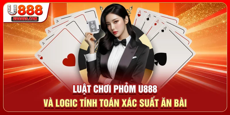 Luật chơi phỏm U888 và logic tính toán xác suất ăn bài