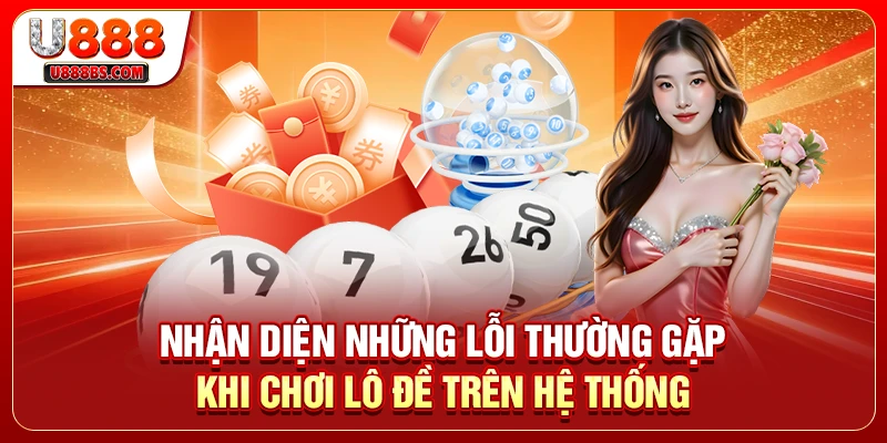 Nhận diện những lỗi thường gặp khi chơi lô đề trên hệ thống