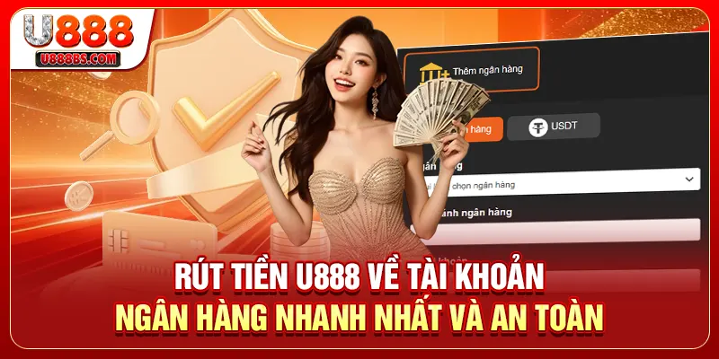 Rút Tiền U888 Về Tài Khoản Ngân Hàng Nhanh Nhất Và An Toàn