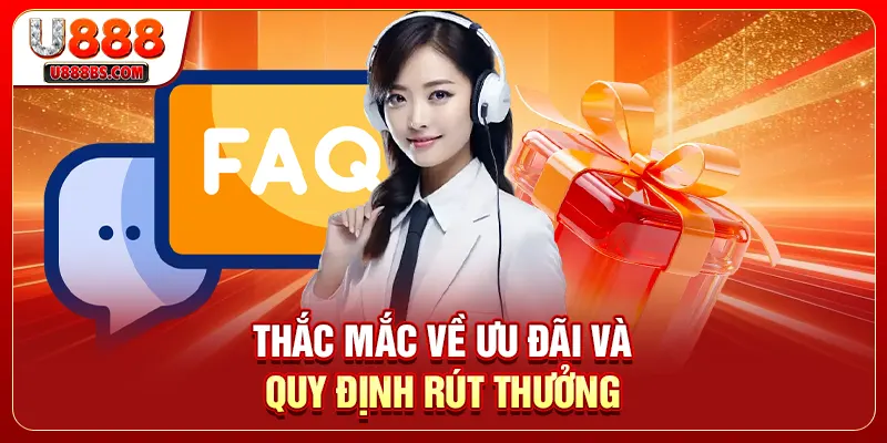 Thắc mắc về ưu đãi và quy định rút thưởng