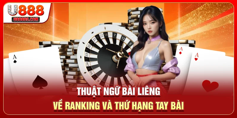 Thuật ngữ bài Liêng về ranking và thứ hạng tay bài