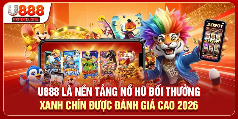 U888 là nền tảng nổ hũ đổi thưởng xanh chín được đánh giá cao 2026