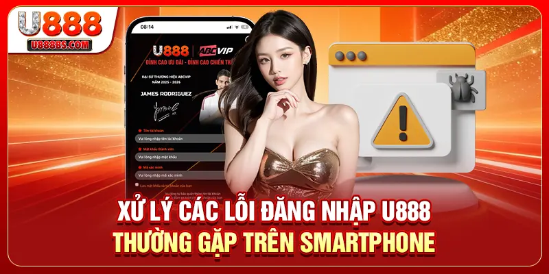  Xử lý các lỗi đăng nhập U888 thường gặp trên smartphone